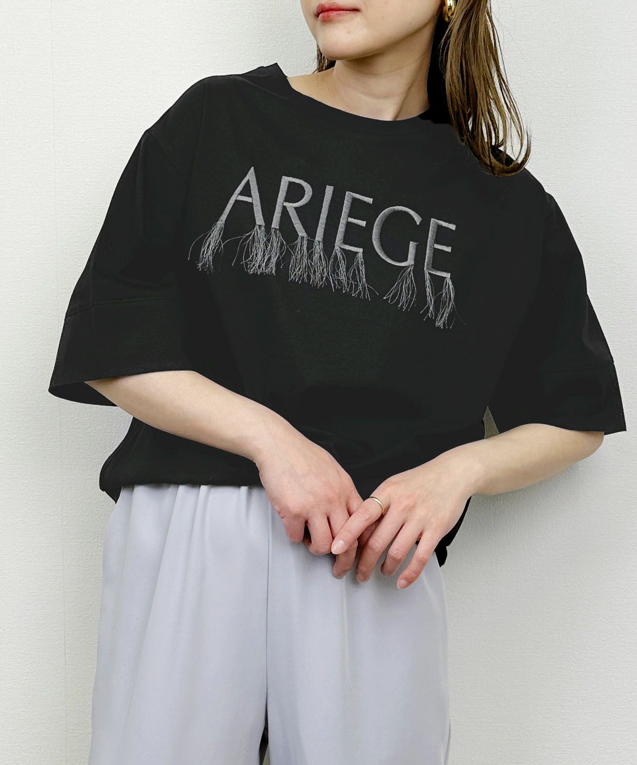 model：H164　着用サイズ：M　ブラック系その他