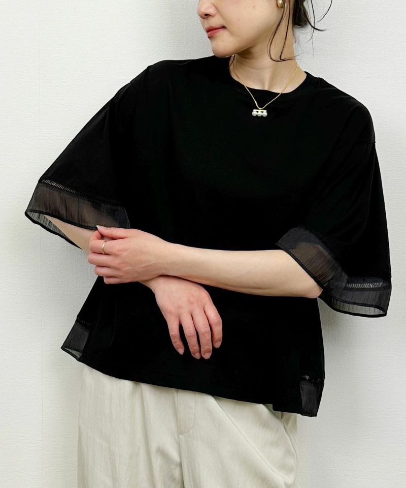 model：H164　着用サイズ：M　ブラック