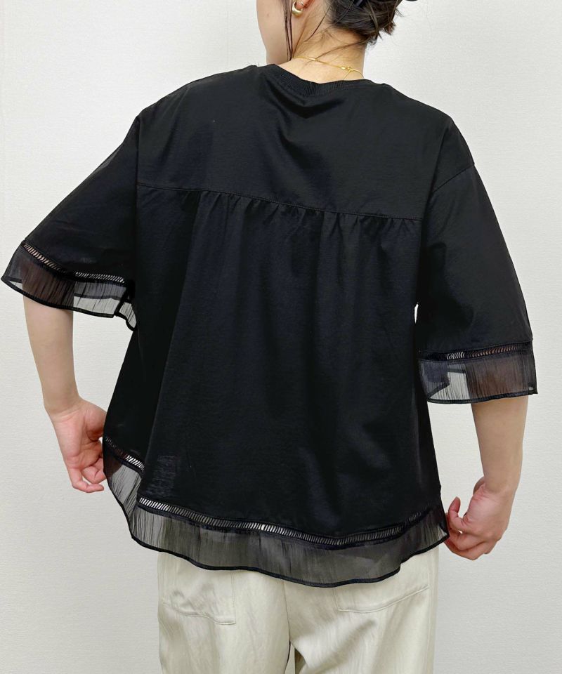 model：H164　着用サイズ：M　ブラック