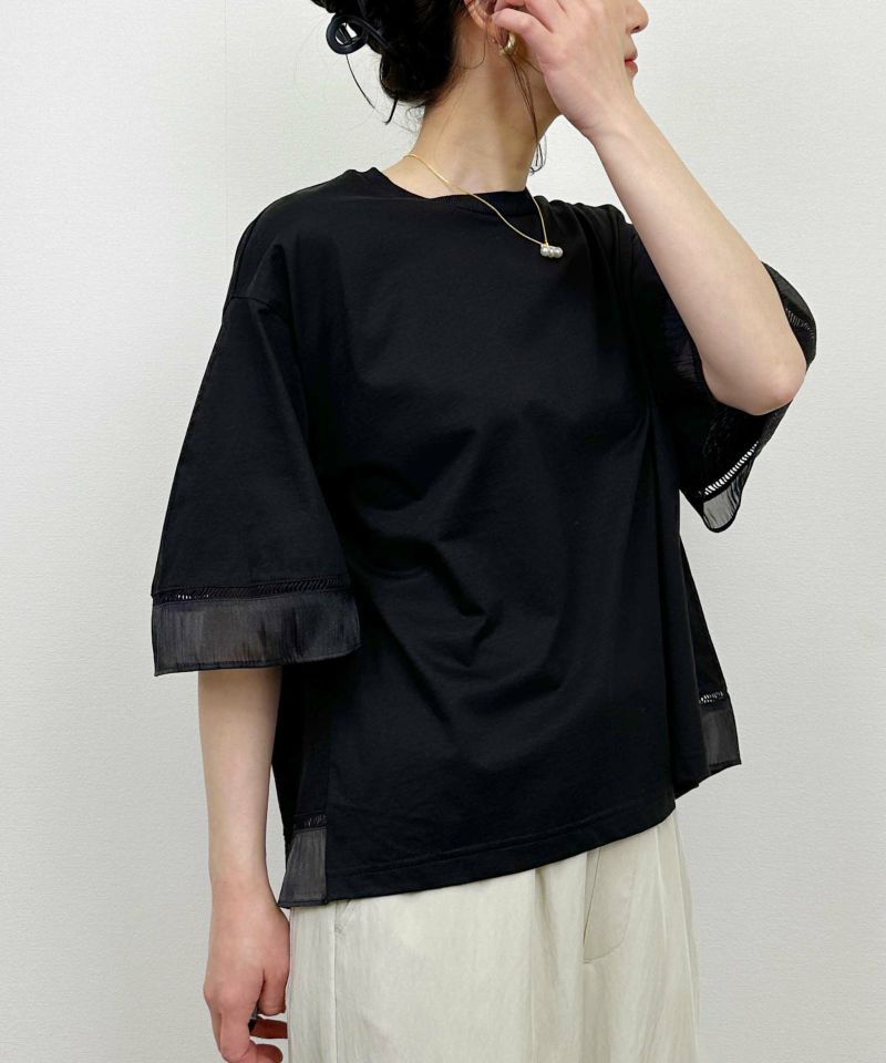 model：H164　着用サイズ：M　ブラック