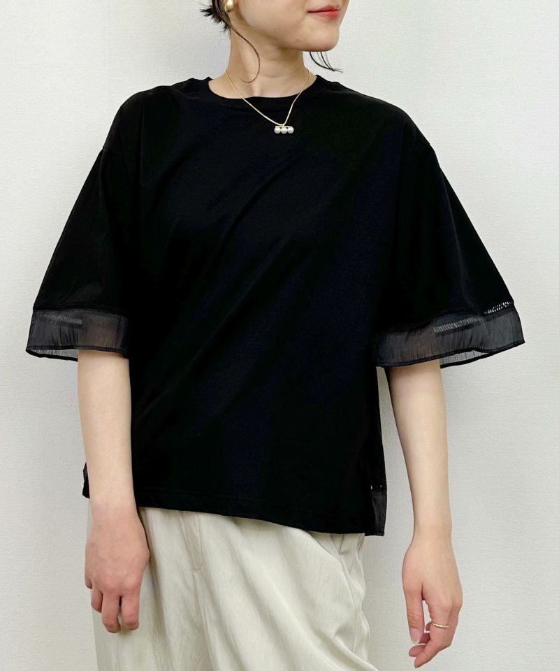 model：H164　着用サイズ：M　ブラック