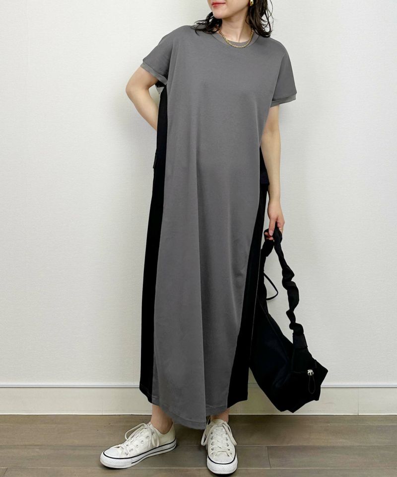 model：H164　着用サイズ：M　グレー系その他