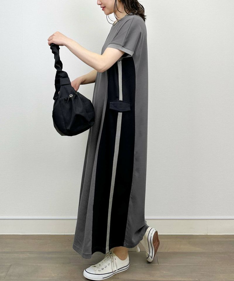 model：H164　着用サイズ：M　グレー系その他