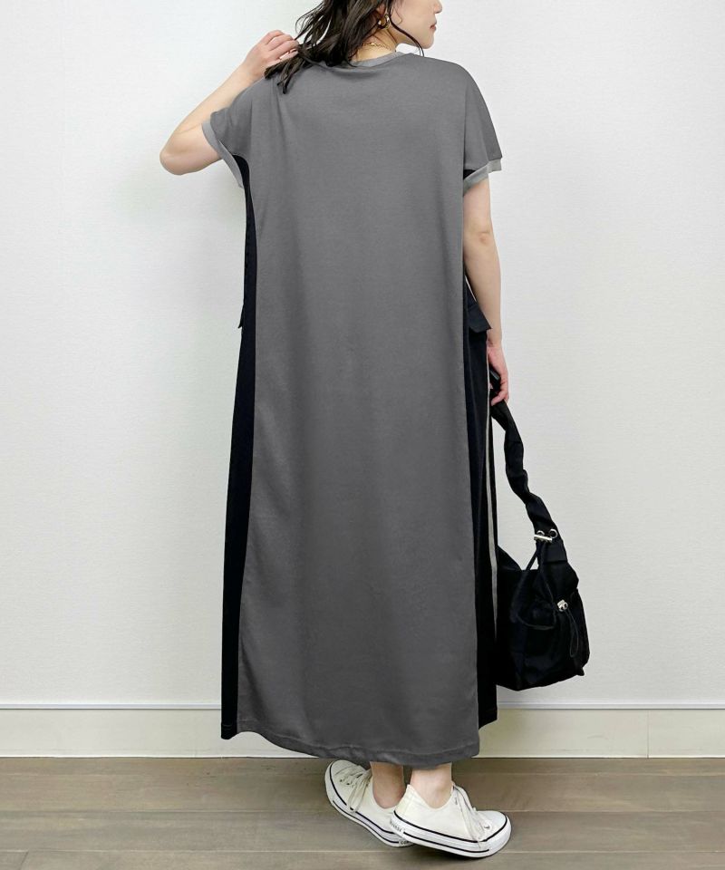 model：H164　着用サイズ：M　グレー系その他
