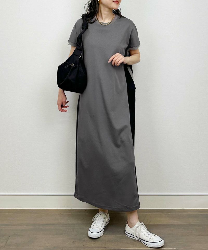 model：H164　着用サイズ：M　グレー系その他