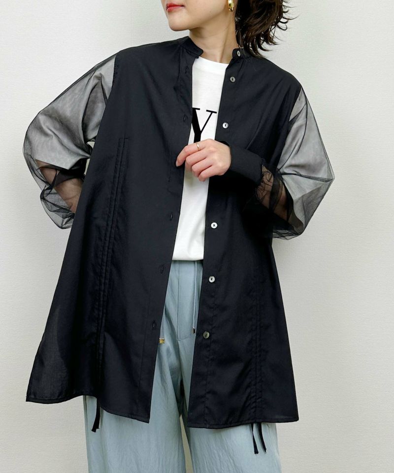 model：H164　着用サイズ：M　ブラック