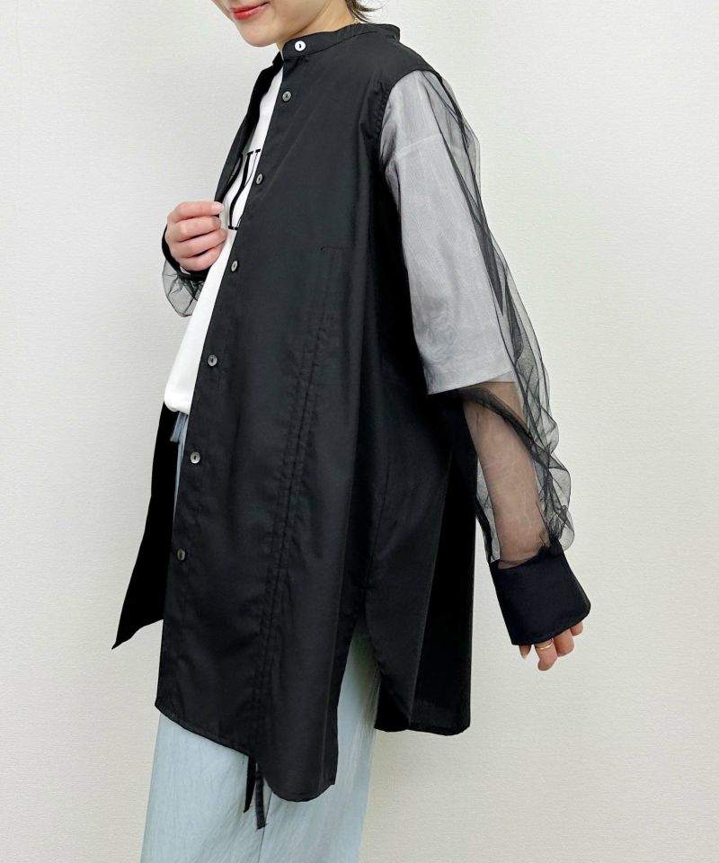 model：H164　着用サイズ：M　ブラック