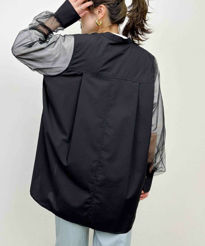 model：H164　着用サイズ：M　ブラック