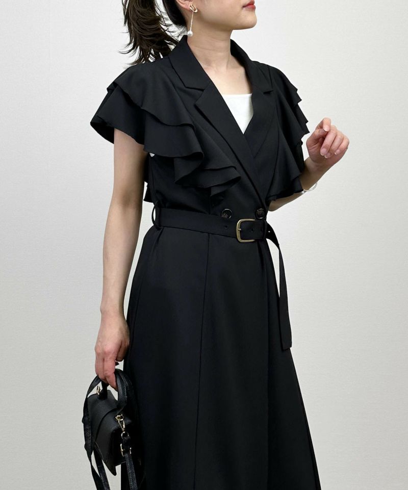 model：H164　着用サイズ：M　ブラック