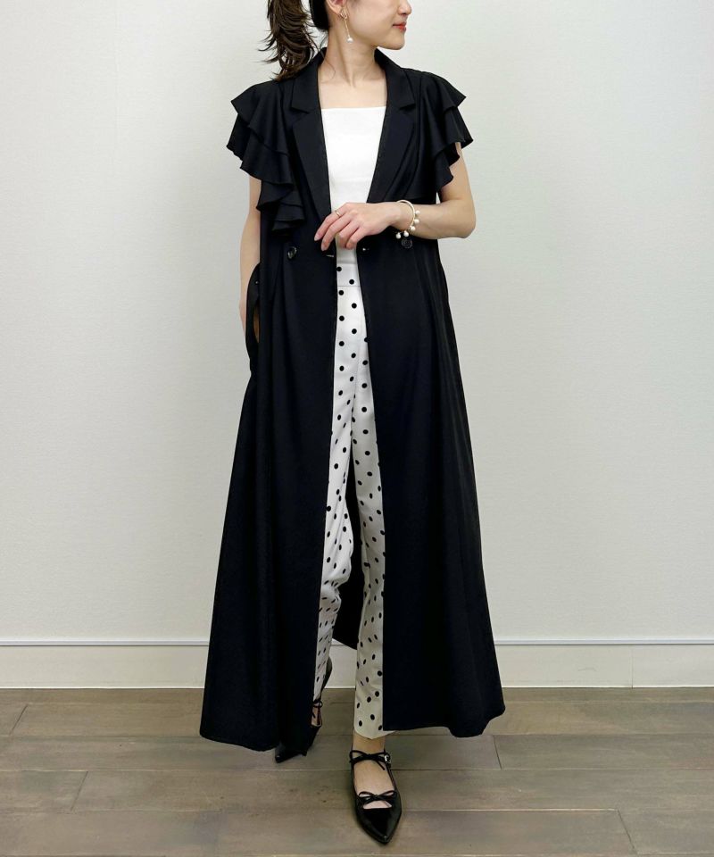 model：H164　着用サイズ：M　ブラック