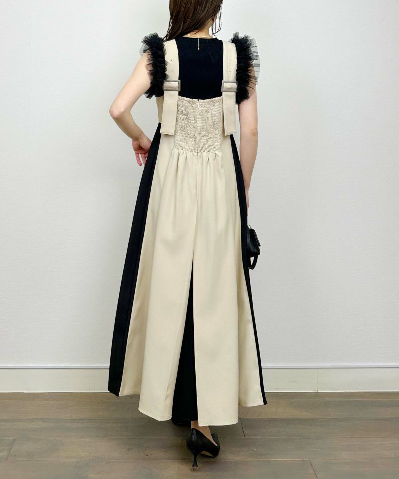 model：H164　着用サイズ：M　ベージュ