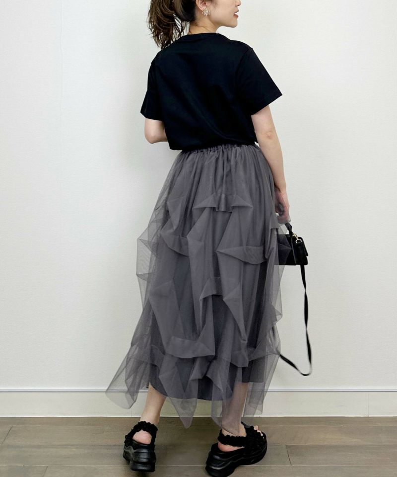 model：H164　着用サイズ：M　ブラック