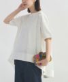 model：H162　着用サイズ：M　オフホワイト