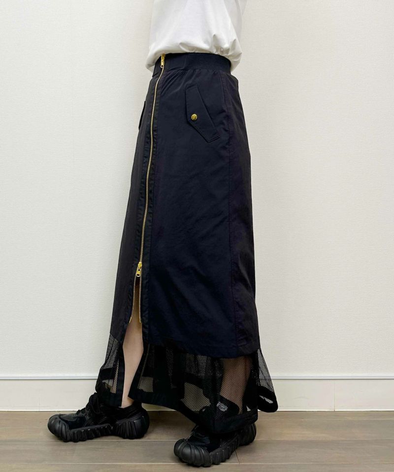 model：H164　着用サイズ：M　ブラック