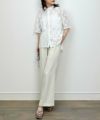 model：H164　着用サイズ：M　ベージュ