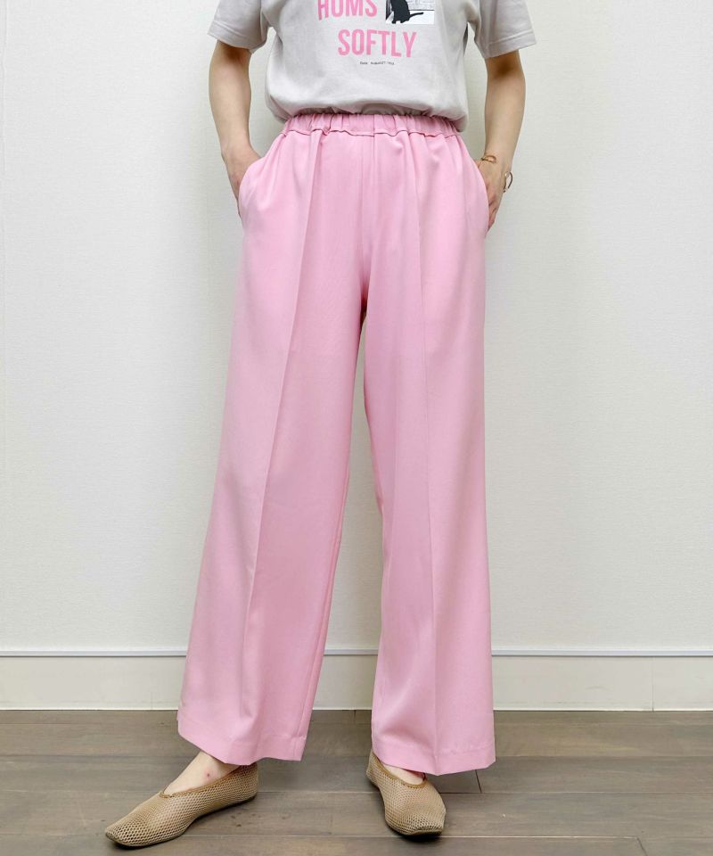 model：H164　着用サイズ：M　ピンク