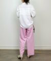 model：H164　着用サイズ：M　オフホワイト