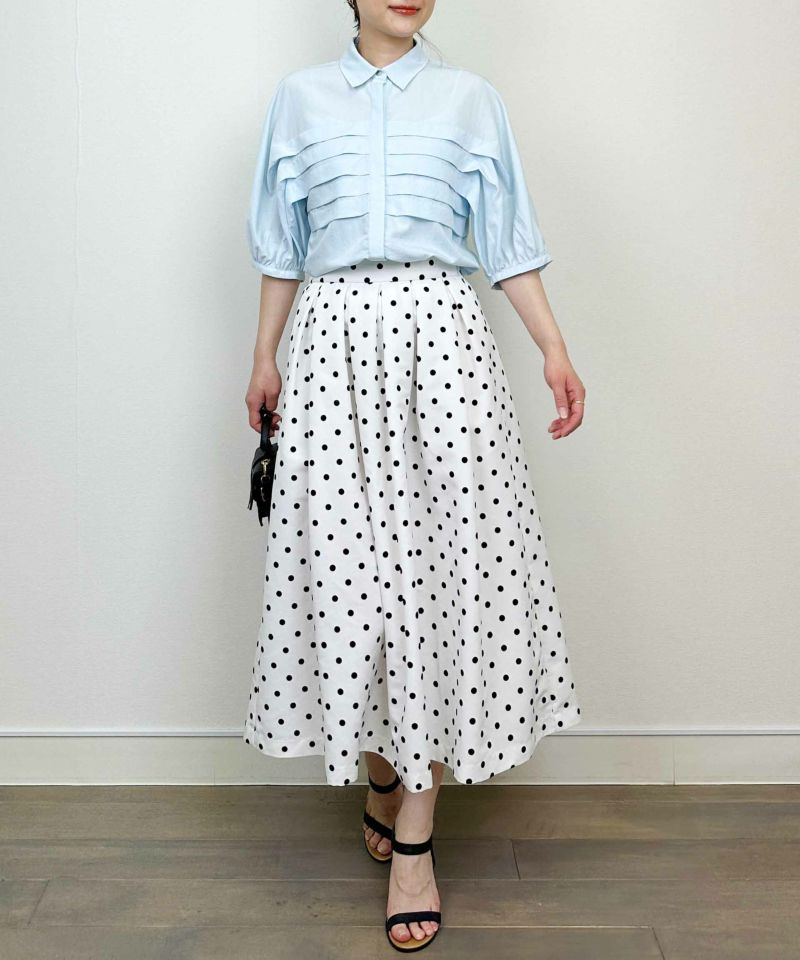 model：H164　着用サイズ：M　ブルー