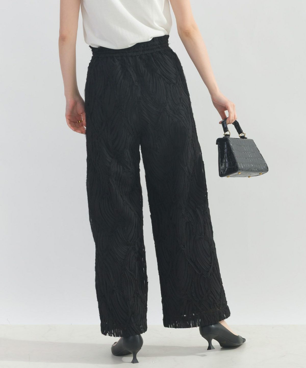 model：H162　着用サイズ：M　ブラック