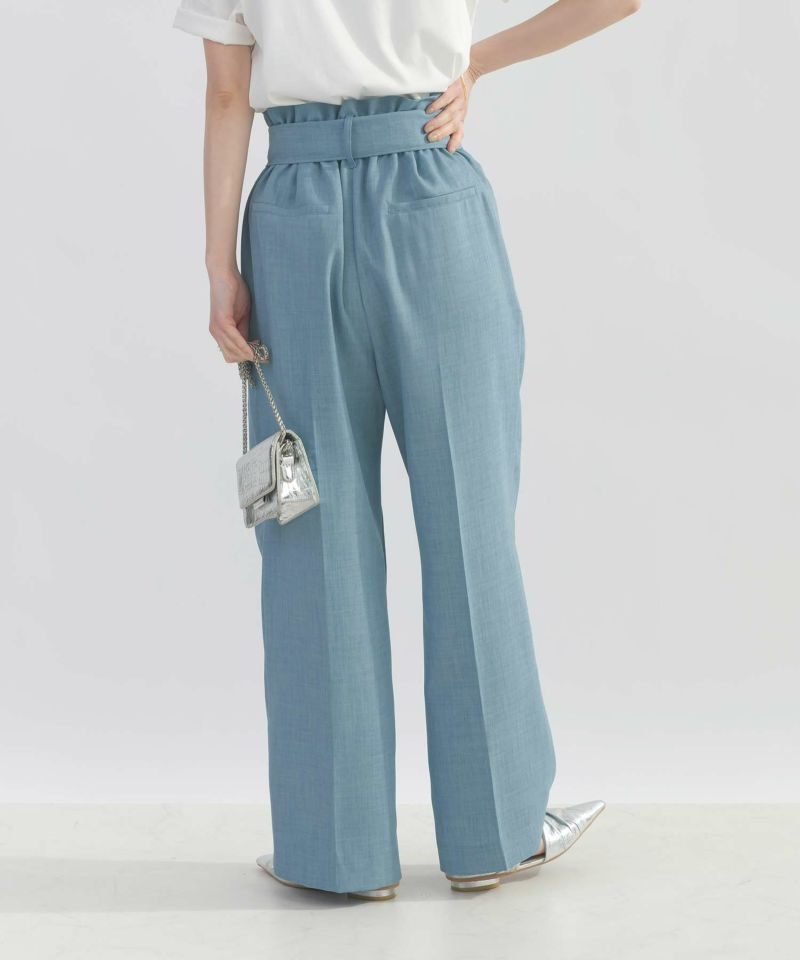 model：H164　着用サイズ：M　サックスブルー