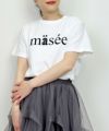 model：H164　着用サイズ：M　オフホワイト