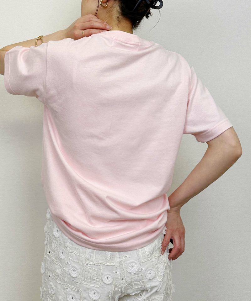 model：H164　着用サイズ：M　ピンク