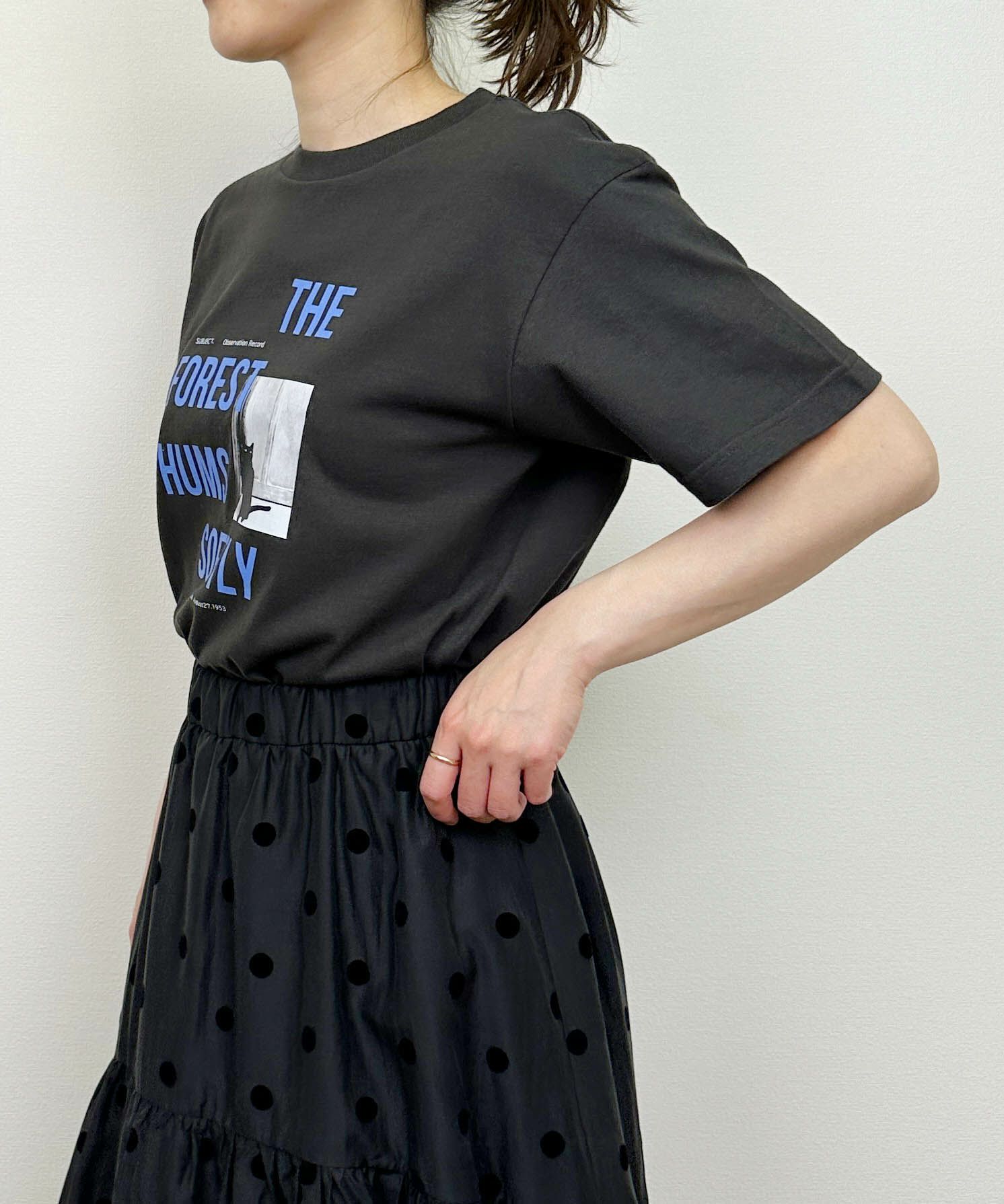 model：H164　着用サイズ：M　ブラック