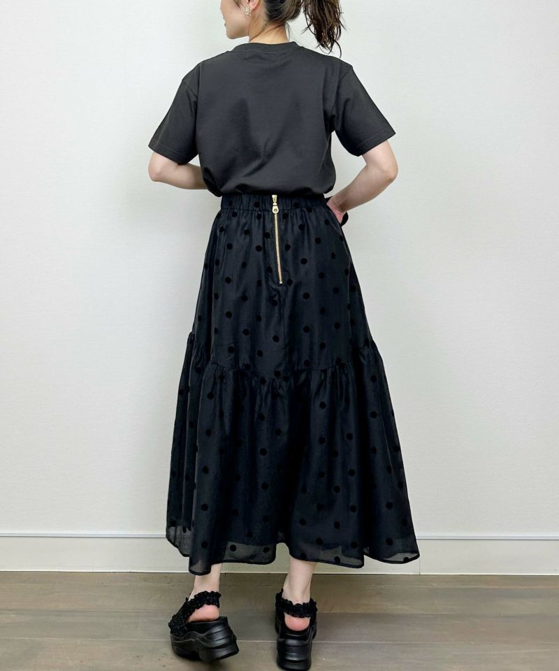 model：H164　着用サイズ：M　ブラック