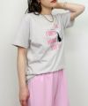 model：H164　着用サイズ：M　グレイッシュベージュ