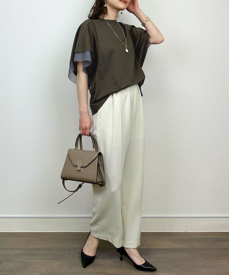 model：H164　着用サイズ：M　カーキ