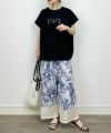 model：H164　着用サイズ：M　ブルー