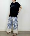 model：H164　着用サイズ：M　ブルー