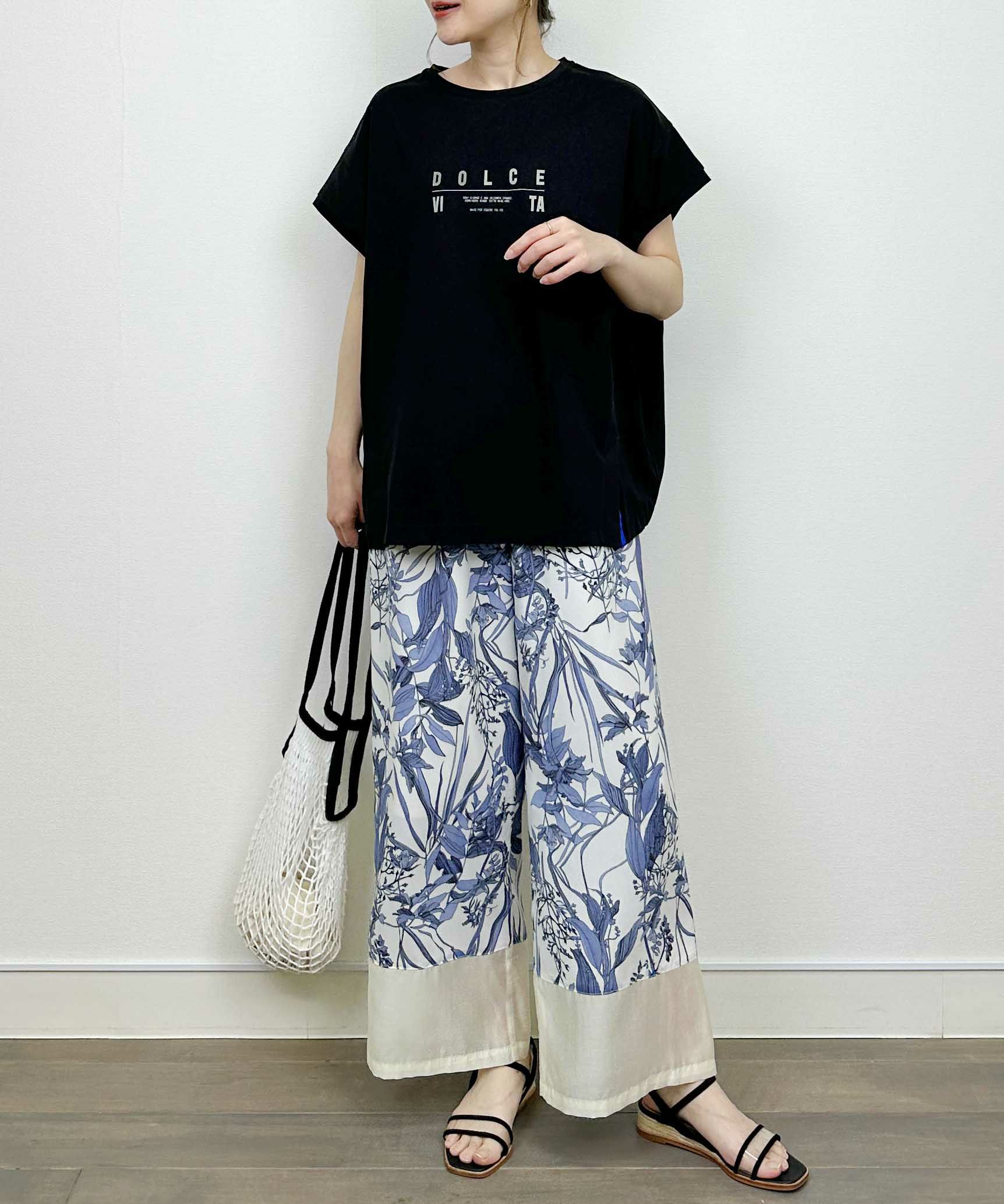 model：H164　着用サイズ：M　ブラック