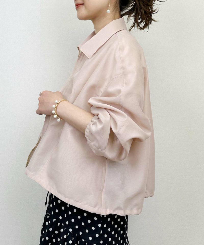 model：H164　着用サイズ：M　ピンク