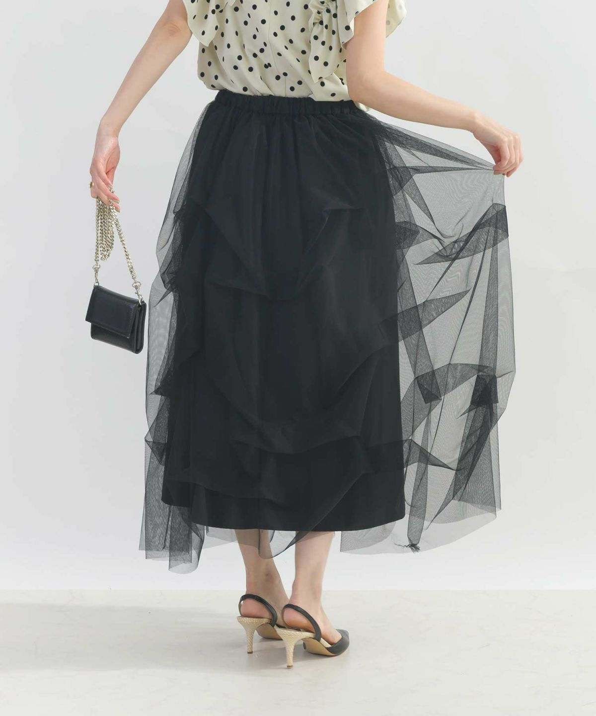 model：H162　着用サイズ：M　ブラック