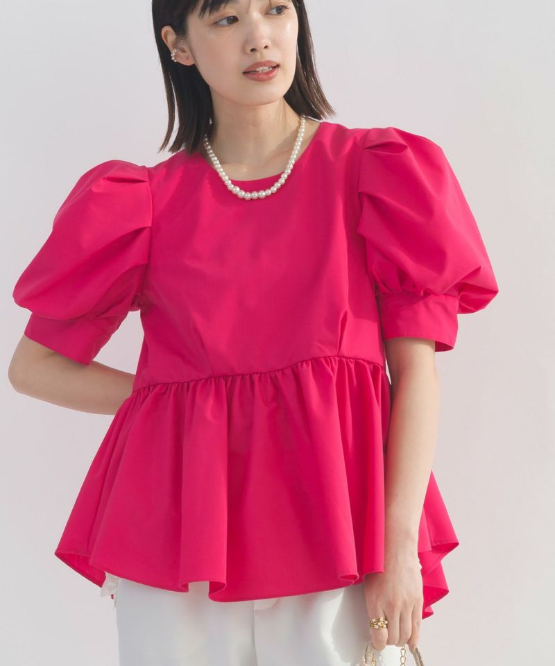 model：H162　着用サイズ：M　ピンク