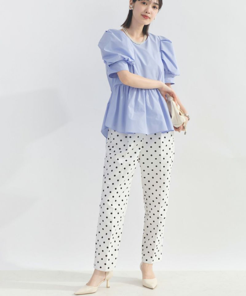 model：H162　着用サイズ：M　ライトブルー