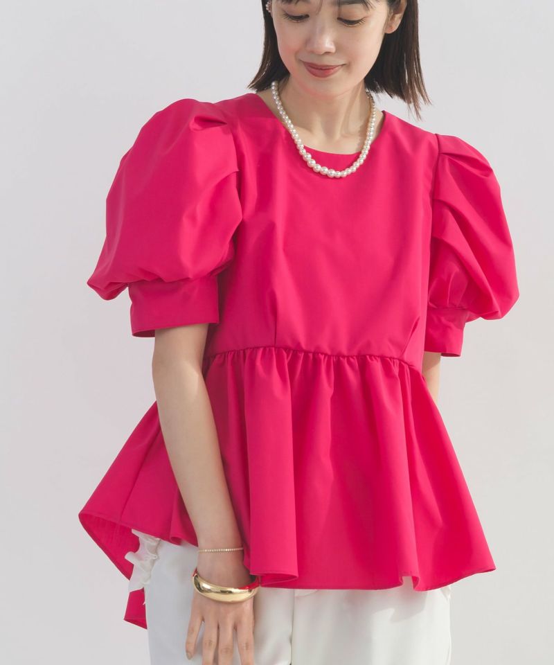 model：H162　着用サイズ：M　ピンク