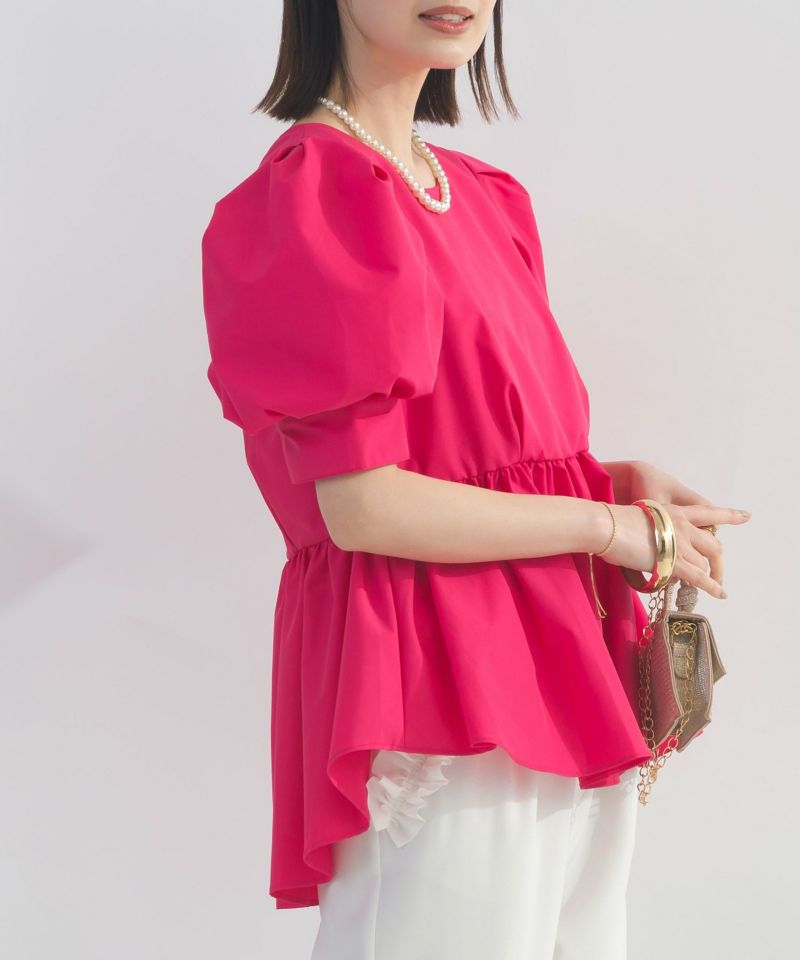 model：H162　着用サイズ：M　ピンク