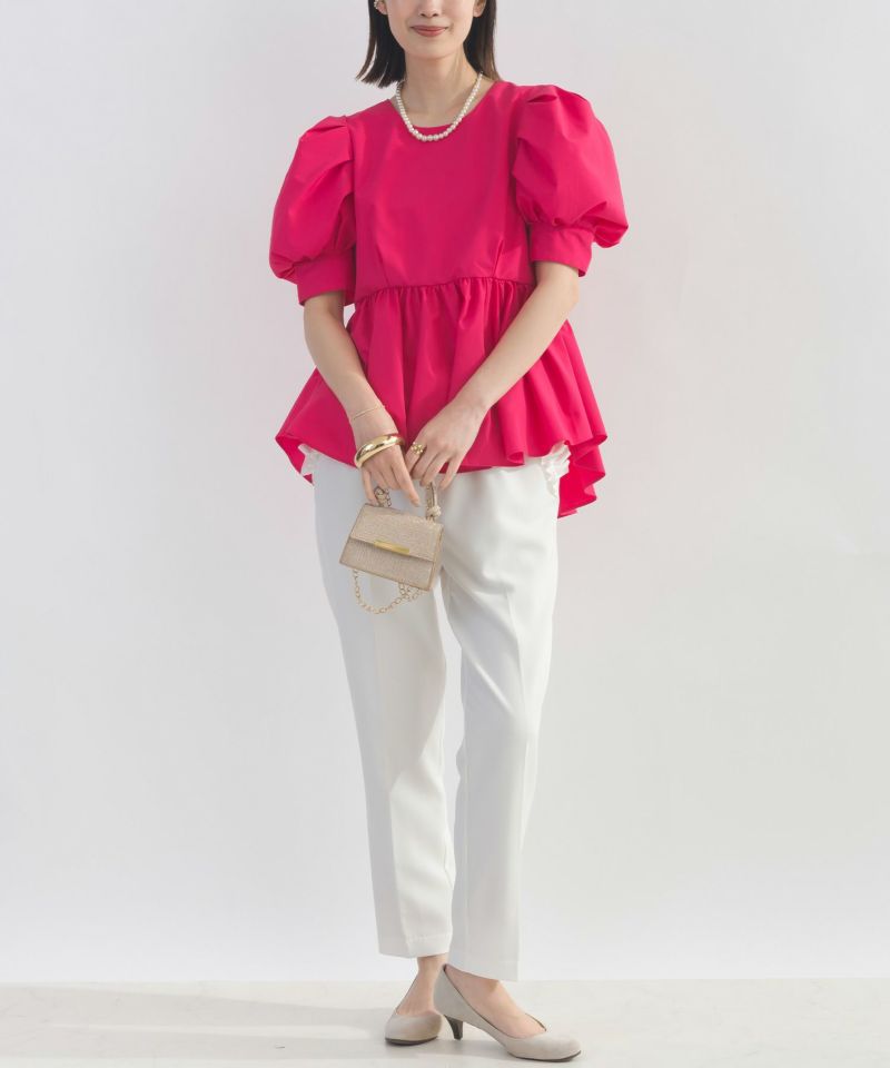 model：H162　着用サイズ：M　ピンク