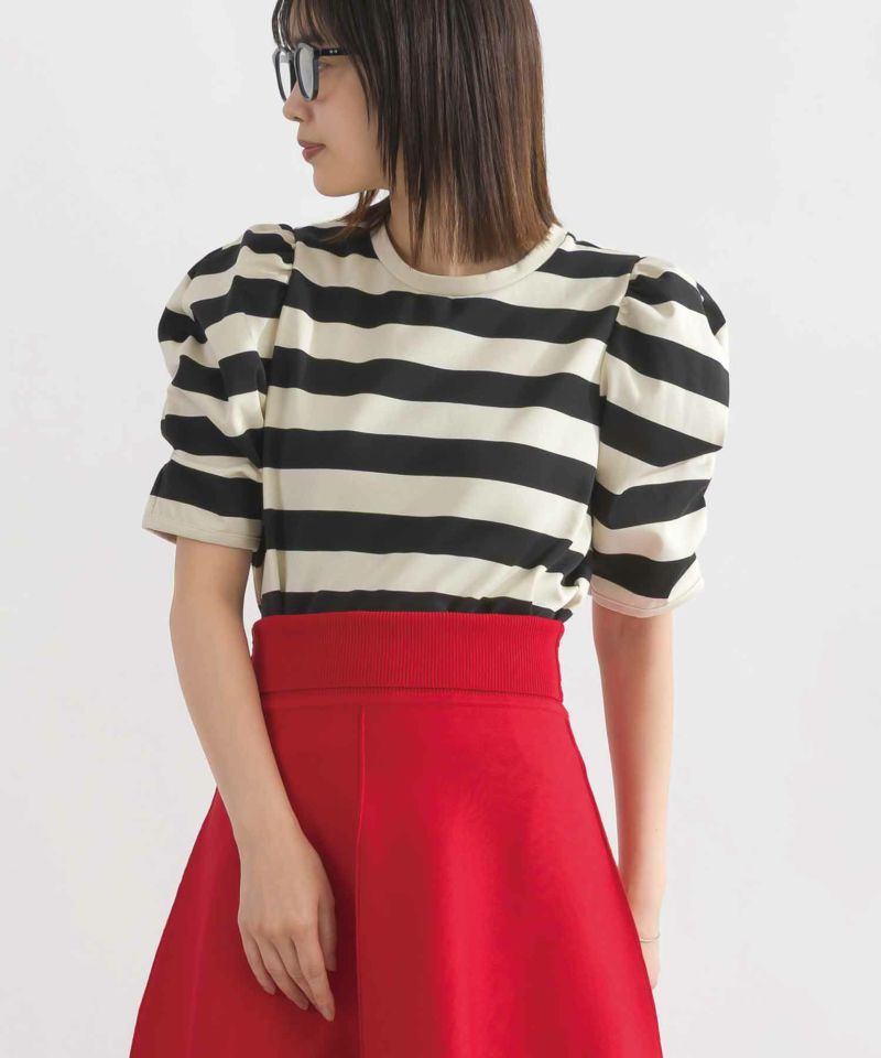 model：H162　着用サイズ：M　アイボリー