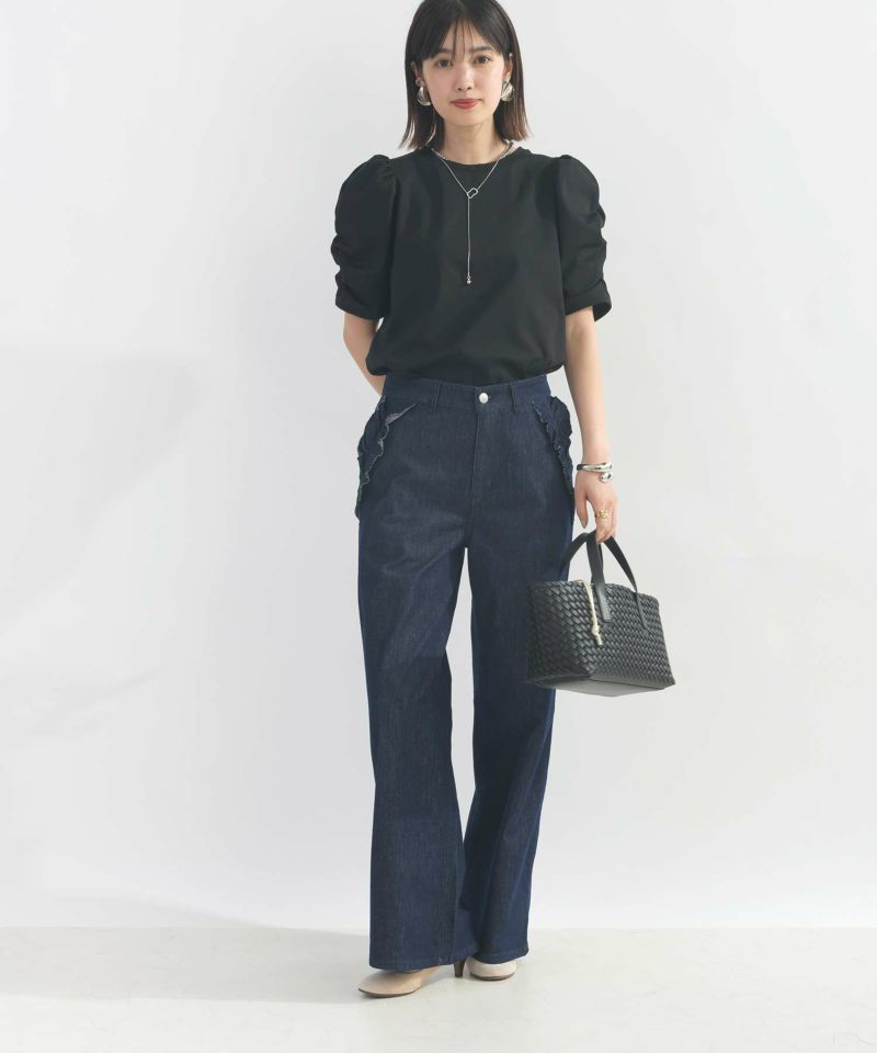 model：H162　着用サイズ：M　ブラック