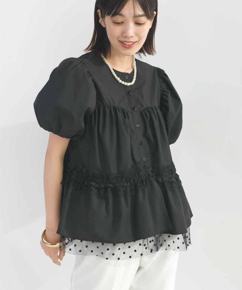 model：H162　着用サイズ：M　ブラック