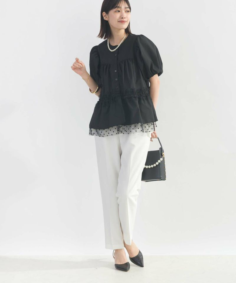 model：H162　着用サイズ：M　ブラック