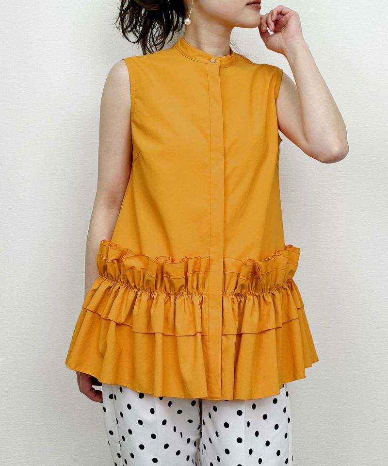 model：H164　着用サイズ：M　オレンジ