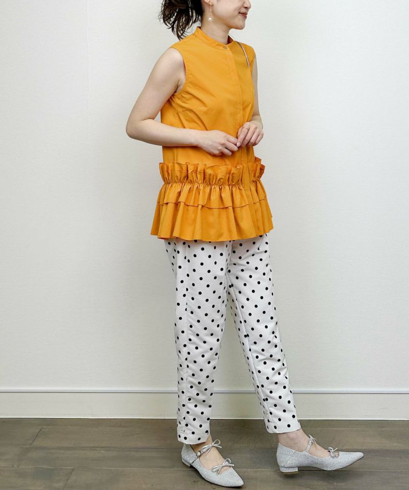 model：H164　着用サイズ：M　オレンジ