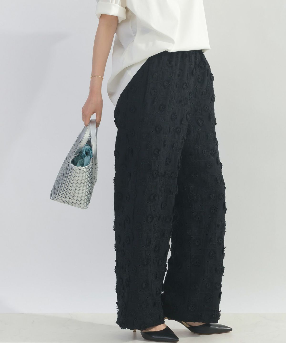 model：H162　着用サイズ：M　ブラック