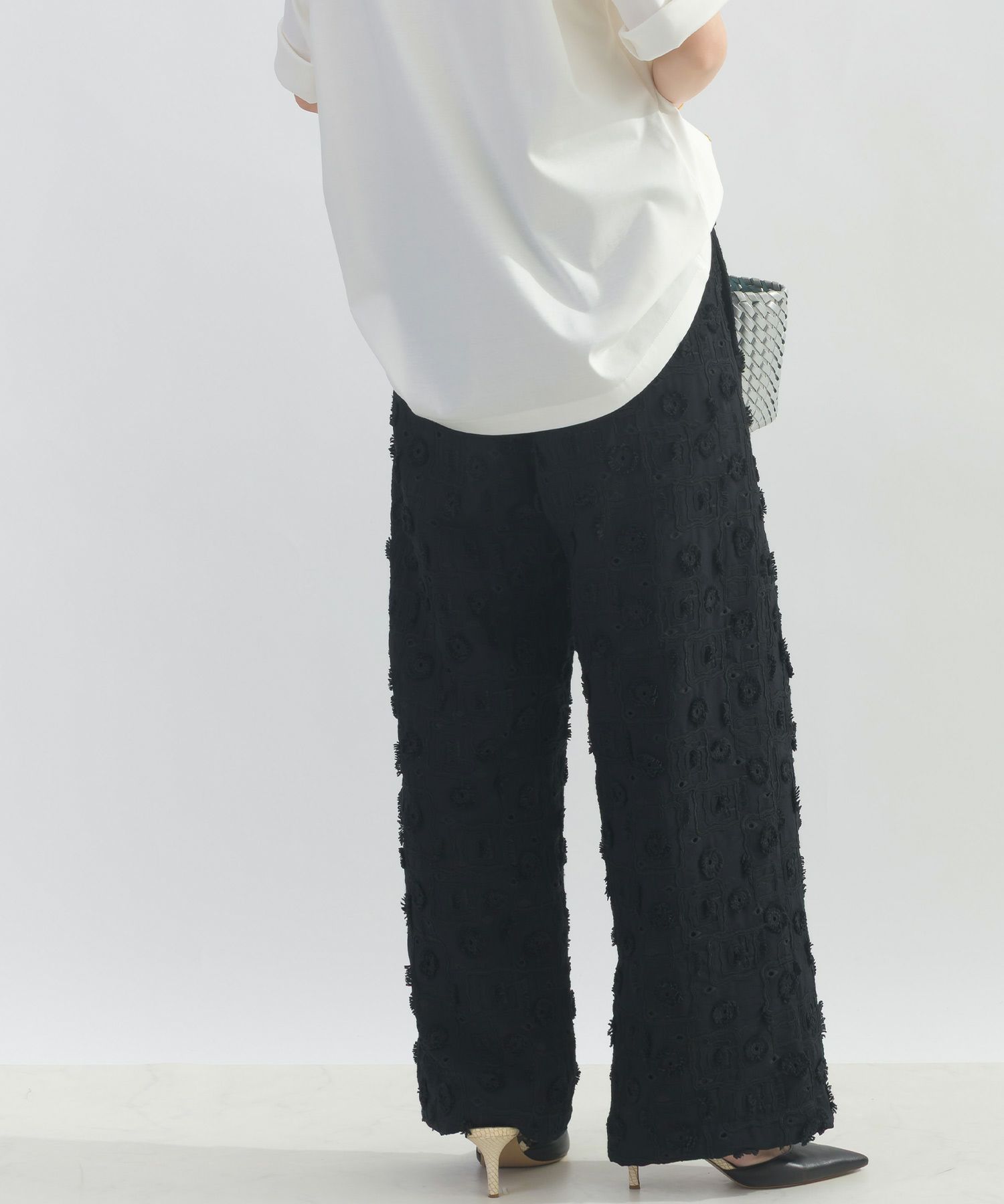 model：H162　着用サイズ：M　ブラック