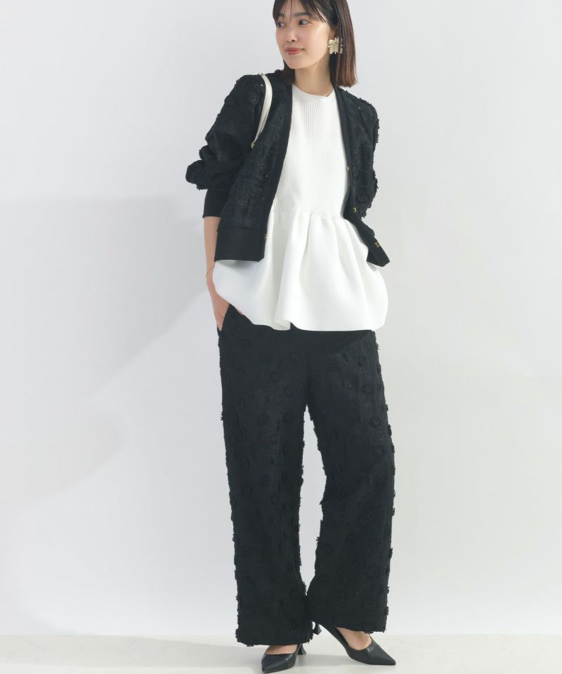 model：H162　着用サイズ：M　ブラック（セットアップで）