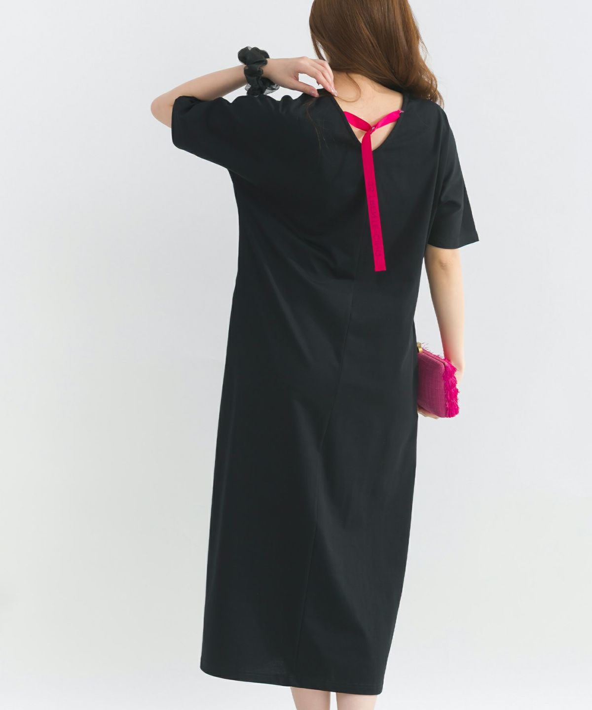 model：H165　着用サイズ：M　ブラック